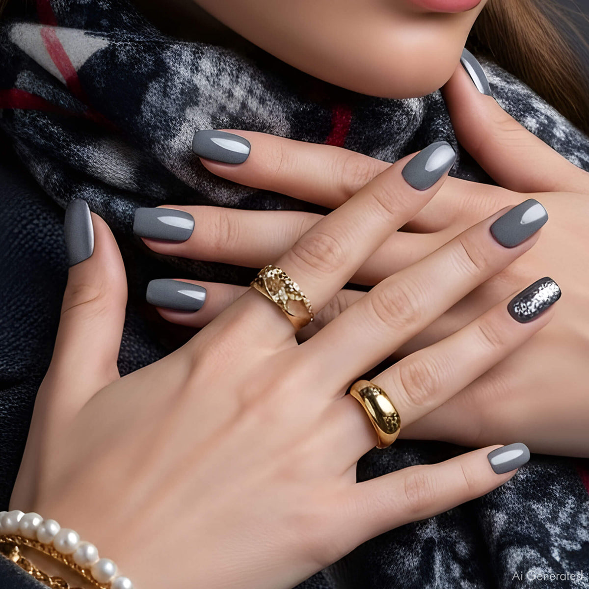 Gel Polish – Silver Pearl – DN057 – 7ml – HEMA Free
