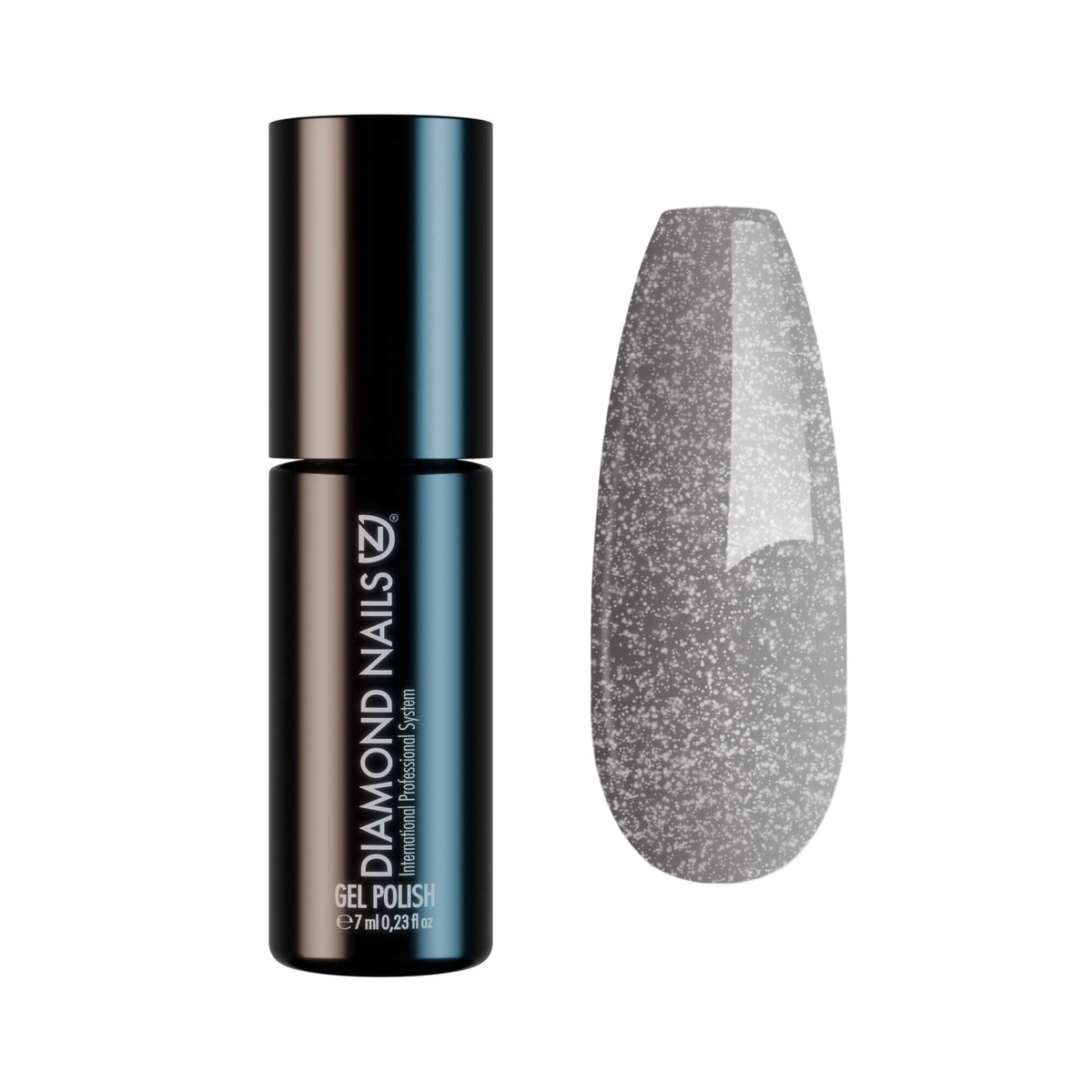 Gel Polish – Metallic Silver – DN070 – 7ml – HEMA Free
