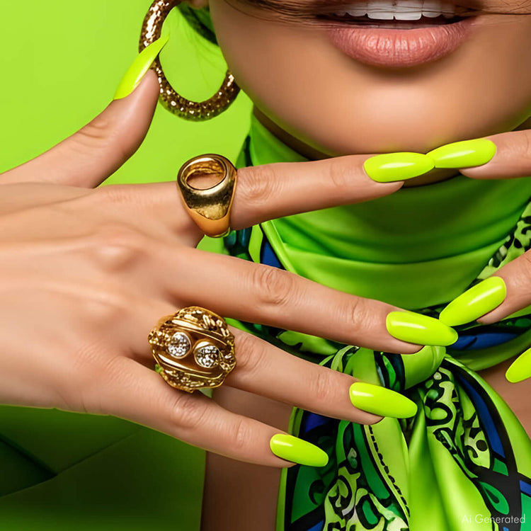 Gel Polish – Neon Green – DN153 – 7ml – HEMA Free