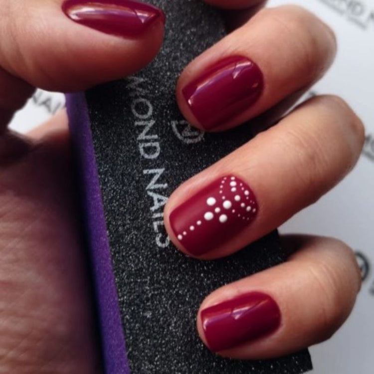 Gel Polish – Deep Burgundy – DN012 – 4ml – HEMA Free