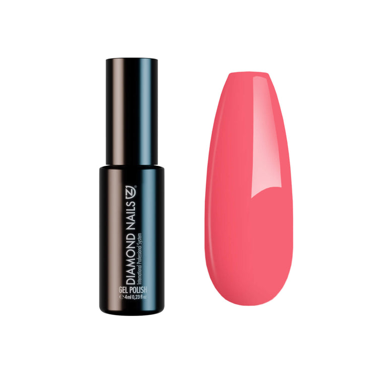 Gel Polish – Coral Red – DN052 – 4ml – HEMA Free