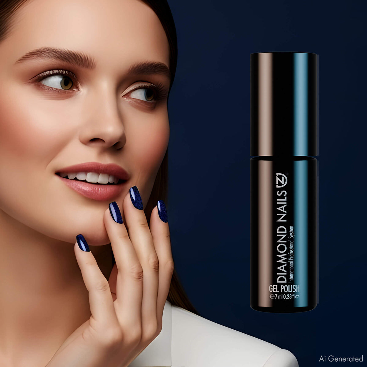 Gel Polish – Midnight Sky Blue – DN278 – 7ml – HEMA Free
