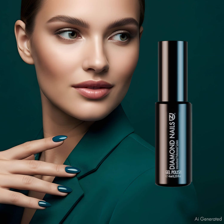 Gel Polish – Deep Olive Green – DN275 – 4ml – HEMA Free