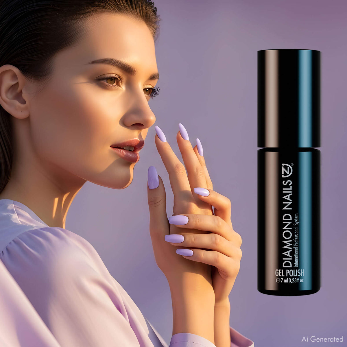 Gel Polish – Pastel Ballerina – DN284 – 7ml – HEMA Free