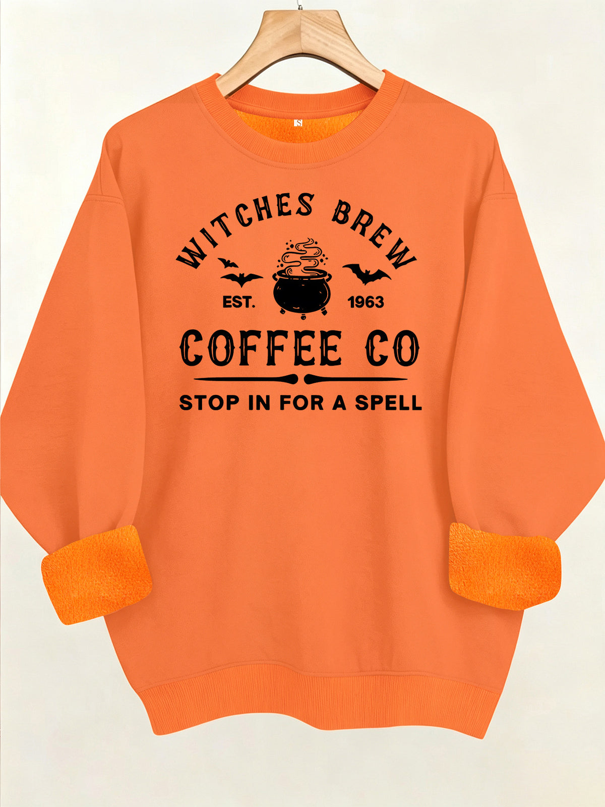 Sweat femme ample à col rond et imprimé lettres