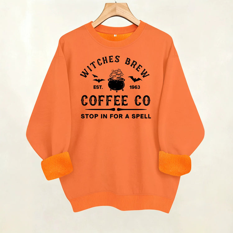 Sweat femme ample à col rond et imprimé lettres