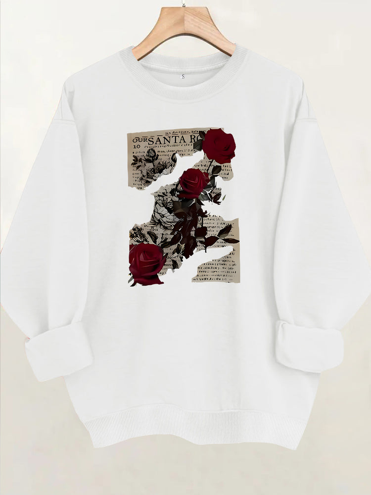 Sweat à capuche de Noël à motif cerf