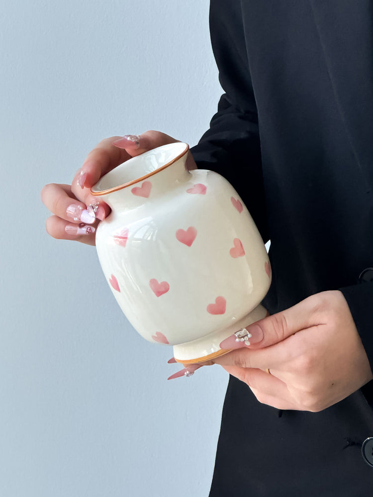 Vase en céramique peint à la main