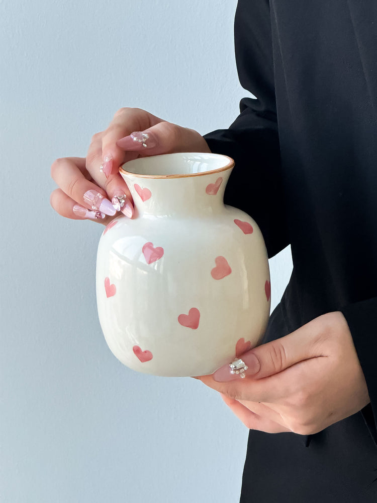 Vase en céramique peint à la main
