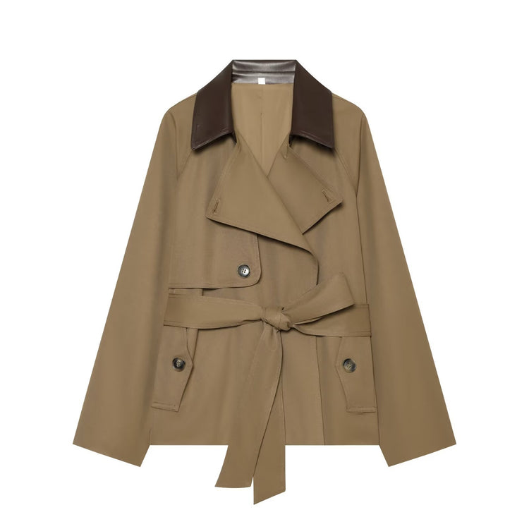 Veste femme kaki à manches longues