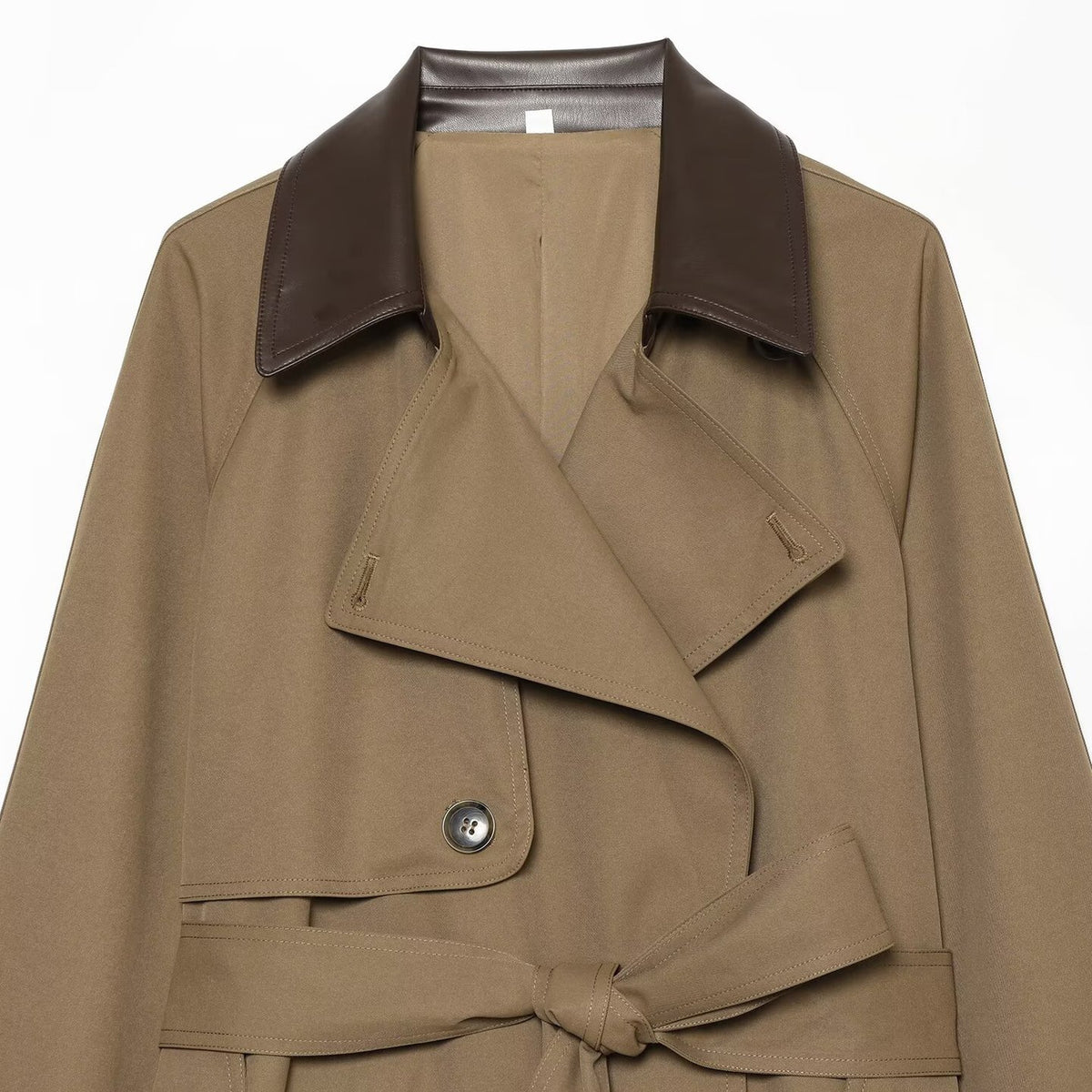 Veste femme kaki à manches longues