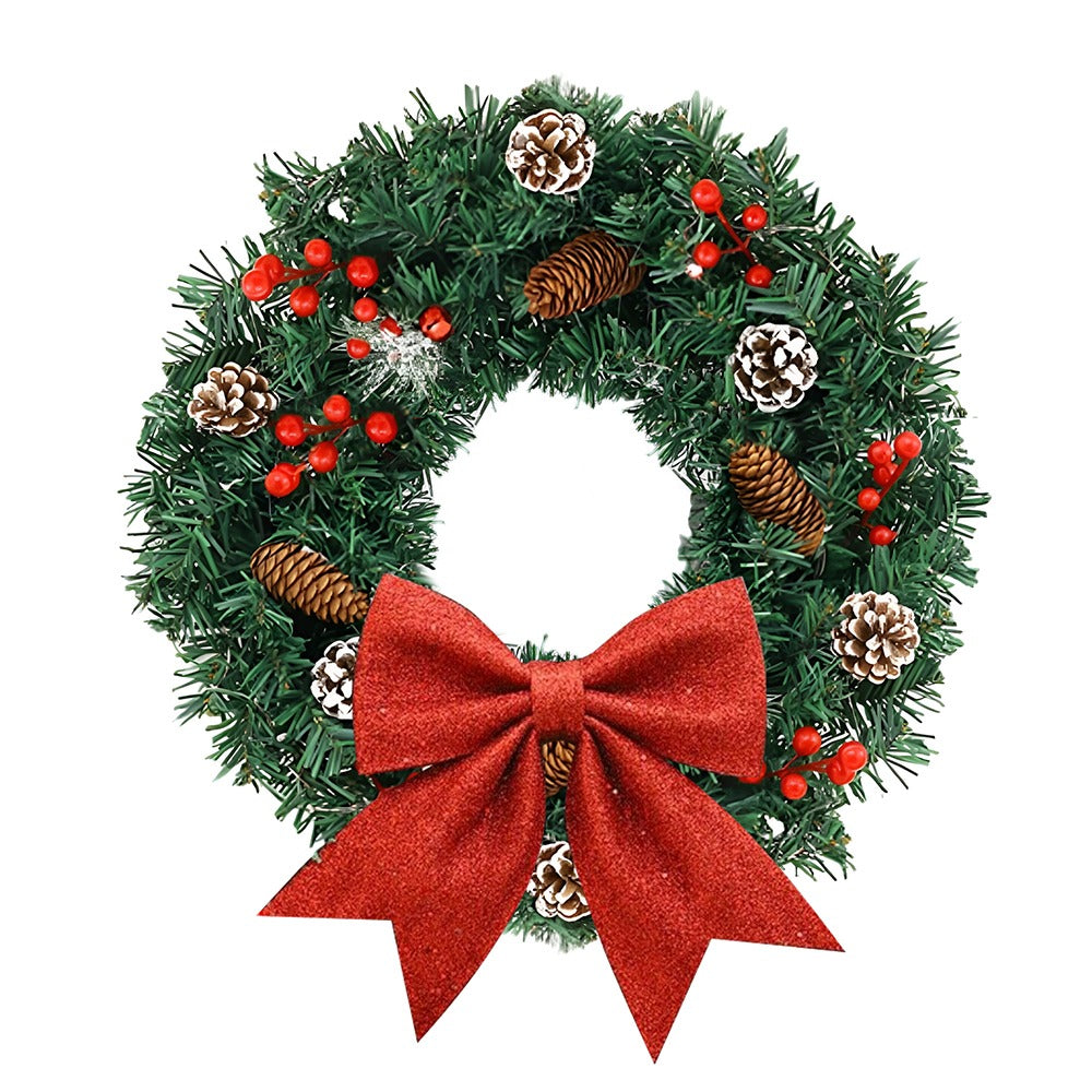 Couronne de Noël pour porte – 60 cm