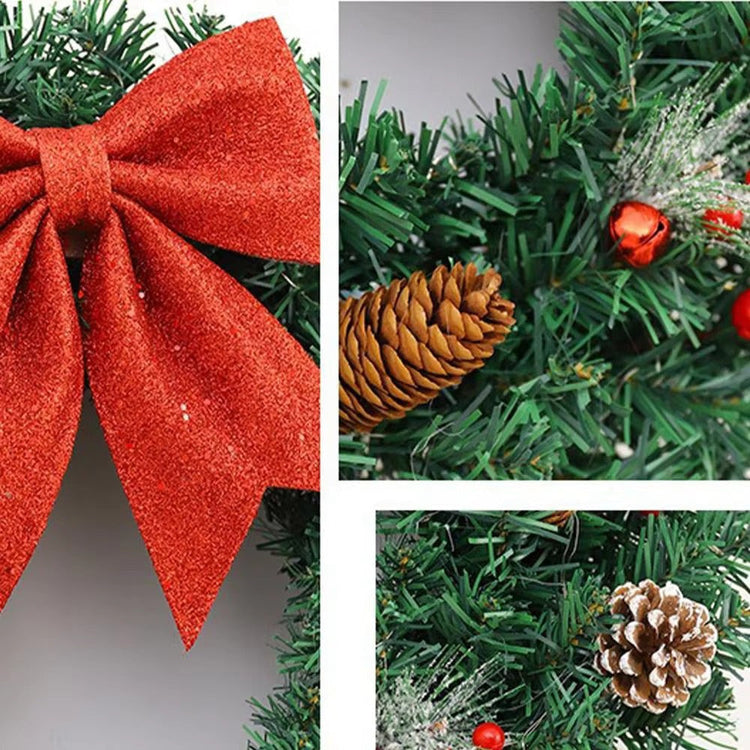 Couronne de Noël pour porte – 60 cm