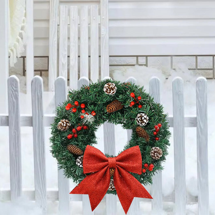 Couronne de Noël pour porte – 60 cm